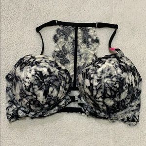 NWT VS PINK Racerback Marble Date Bra 36DD